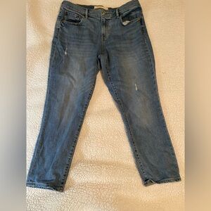 GAP WoMen's Classic Skinny Blue Jeans best girlfriend  size 31